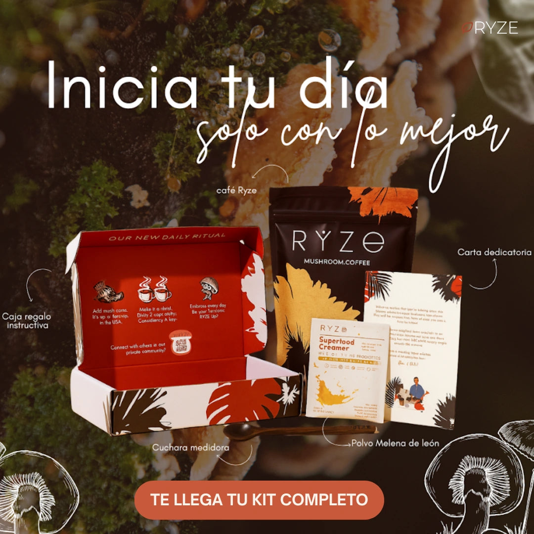 RYZE - El único café 100% natural que cuida tu piel, tu cuerpo, te da energía y concentración todo el día