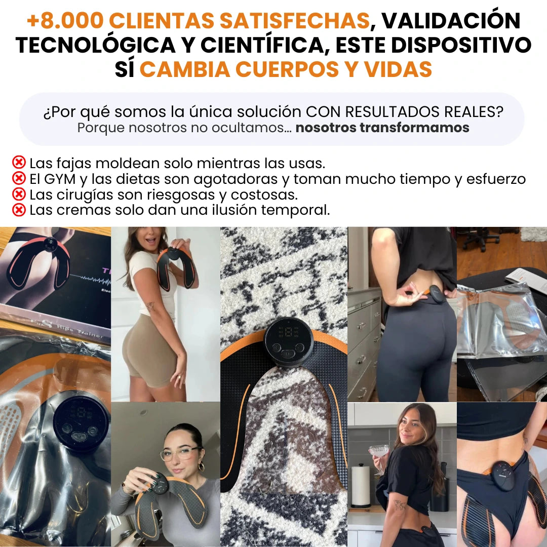 BootyMax® Glúteos firmes, redondos y tonificados | Logra esas curvas que siempre has deseado