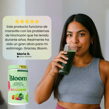 🍒Bloom Greens & Superfoods x2 meses - Tonifica tu cuerpo, reduce tallas y rejuvenece tu piel